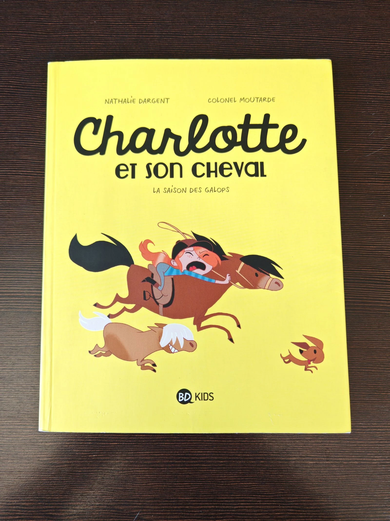 Charlotte et son cheval 